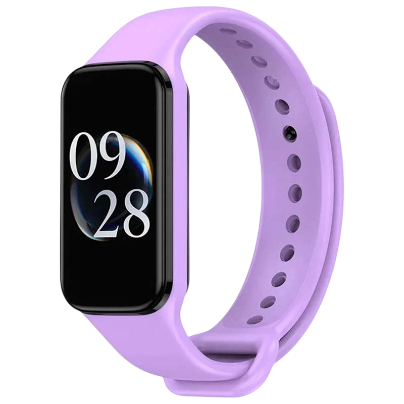 Correa Xiaomi Mi Smart Band 8 Active / Redmi Smart Band 2 Silicona Morado