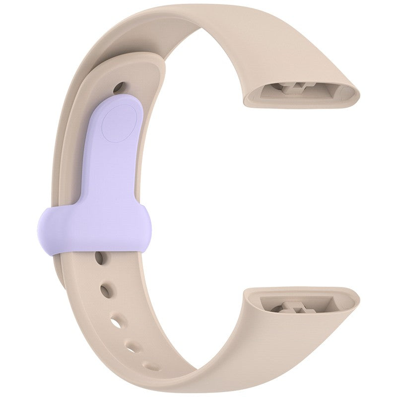 Correa de silicona compatible Xiaomi Redmi Watch 3 Sports Marfil