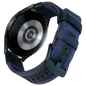 Correa Universal Nailon Ajustable 22mm Azul para Smartwatch Xiaomi/Amazfit/Samsung/Huawei/Realme/Ticwatch