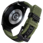 Correa Universal Nailon Ajustable 22mm Verde para Smartwatch Xiaomi/Amazfit/Samsung/Huawei/Realme/Ticwatch