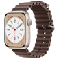 Correa Apple Watch 42/44/45/49mm Wave Marrón
