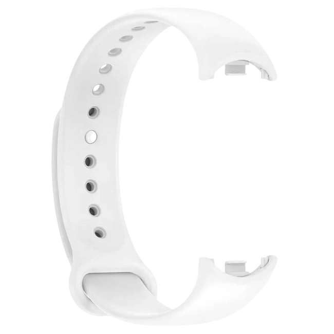 Correa Xiaomi Mi Smart Band 10 / Mi Smart Band 9 / Mi Smart Band 8 Silicona Blanco Hover Image