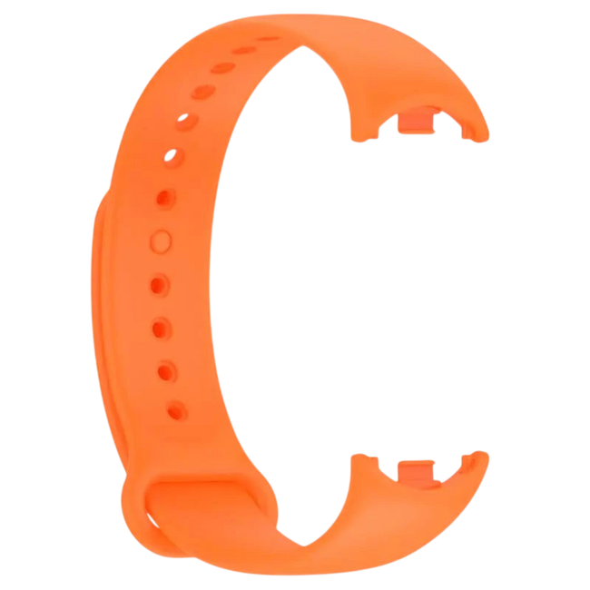 Correa Xiaomi Mi Smart Band 10 / Mi Smart Band 9 / Mi Smart Band 8 Silicona Naranja Hover Image