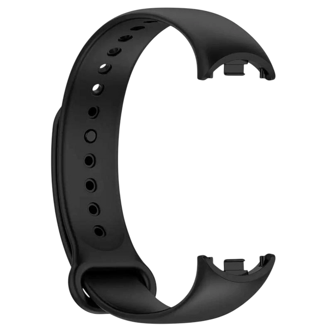 Correa Xiaomi Mi Smart Band 10 / Mi Smart Band 9 / Mi Smart Band 8 Silicona Negro Hover Image