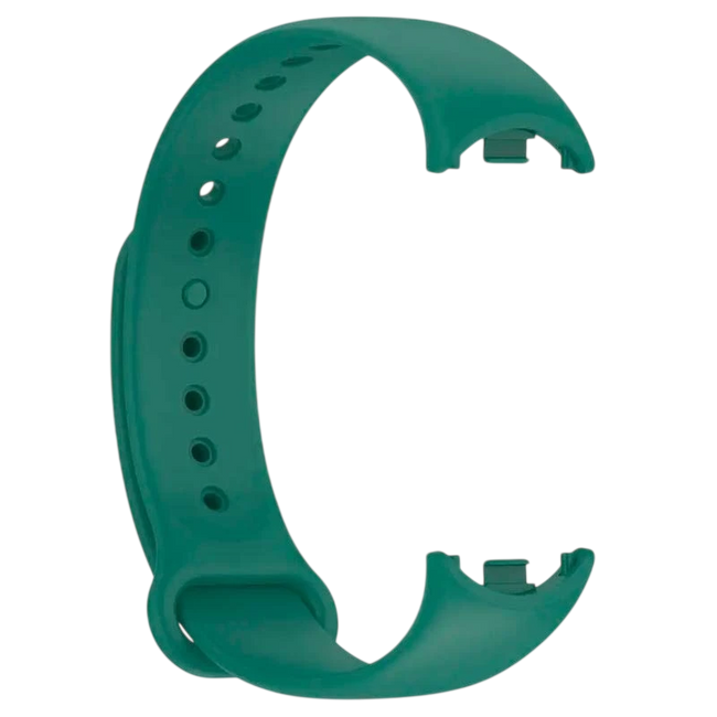 Correa Xiaomi Mi Smart Band 10 / Mi Smart Band 9 / Mi Smart Band 8 Silicona Verde Oscuro Hover Image
