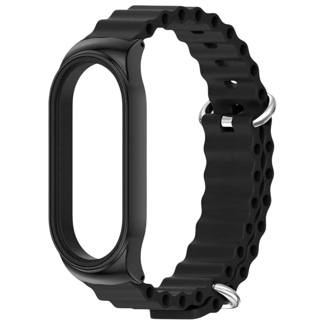 Correa Xiaomi Mi Smart Band 6 / Mi Band 5 / Amazfit Band 5 Wave Negro Hover Image
