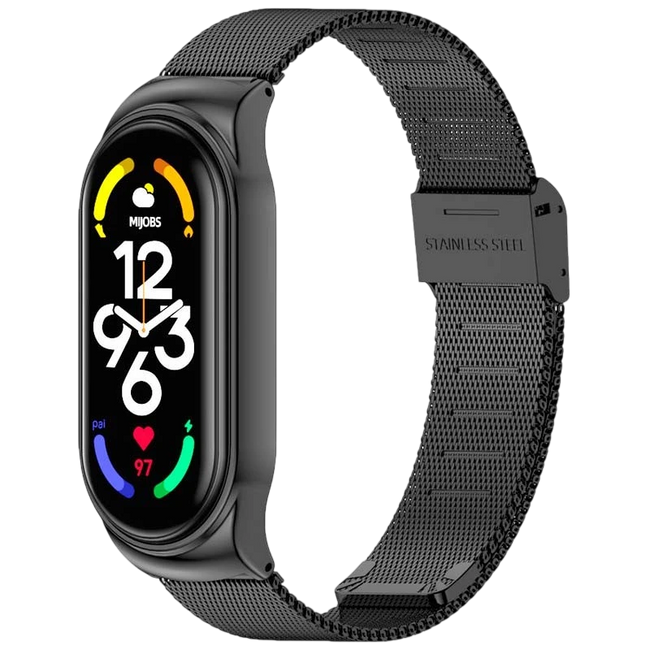 Correa Xiaomi Smart Band 7 Milanesa Clip Negro Hover Image