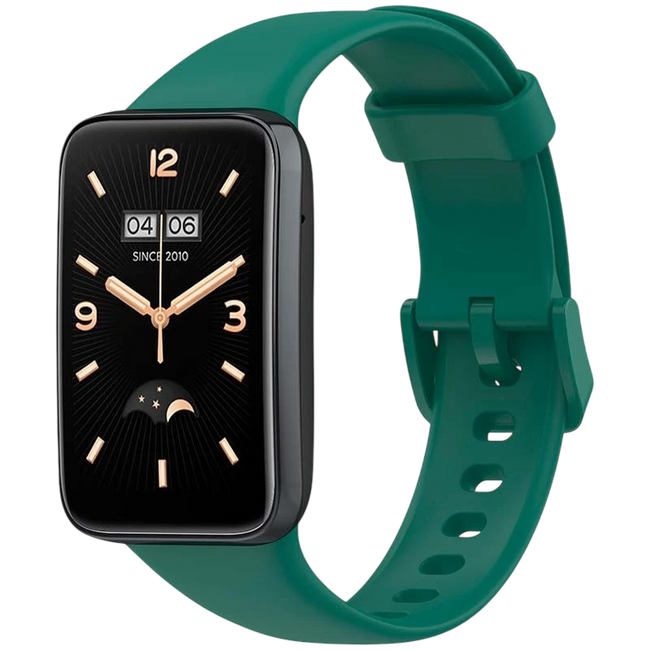 Correa Xiaomi Smart Band 7 Pro Silicona Verde Oscuro Hover Image