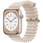 Correa Apple Watch 42/44/45/49mm Wave Blanco Estrella