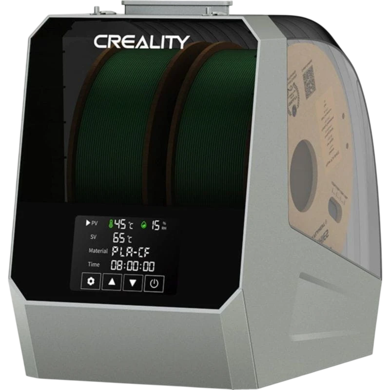 Secador de Filamentos Creality Space Pi Plus - Capacidad de dos rollos - Para filamento de 1,75mm y 2,85mm- Temperatura ajustable de 45C a 70C