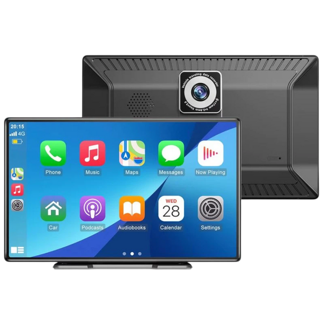 Dash Cam SD9060 Pantalla táctil universal 9 pulgadas Inalámbrico Carplay/Apple/Android Hover Image