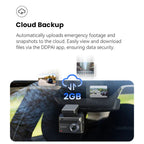 DDPAI Z50 Pro 4K GPS Dual Dash Cam - Cámara para Coche