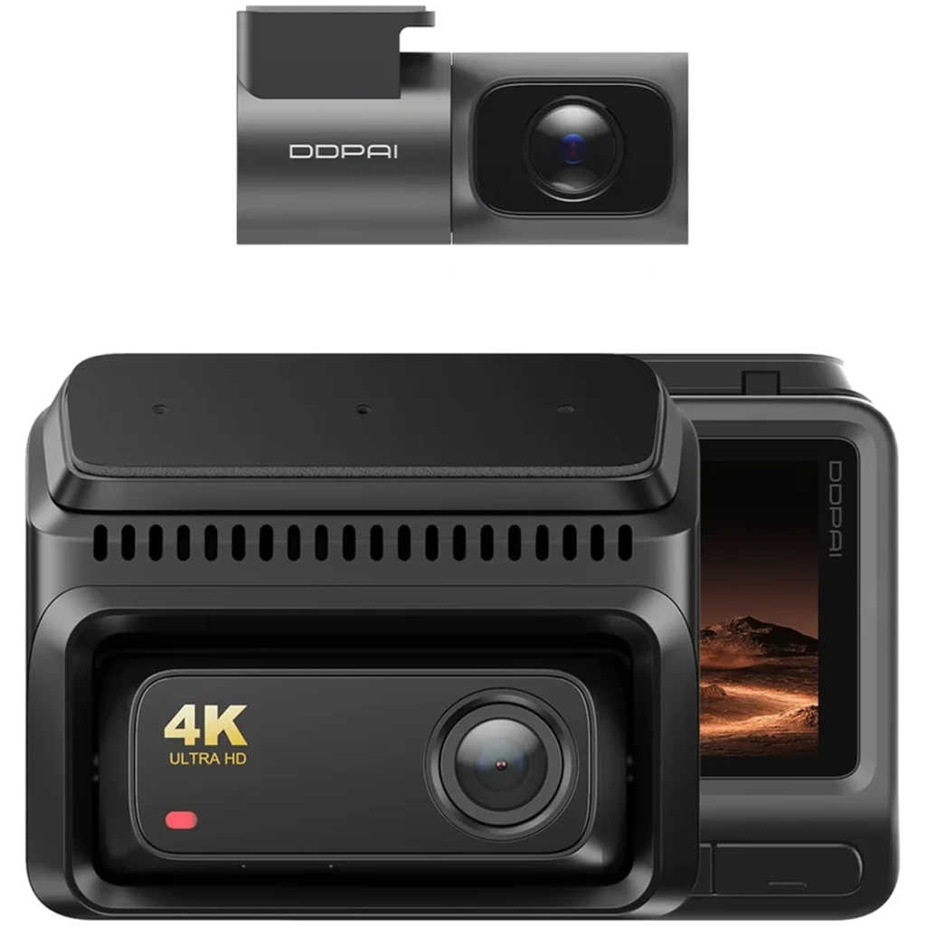 Dashcam DDPAI Z60 2026 2CH GPS Delantera y Trasera 4K + 1080P GPS Integrado