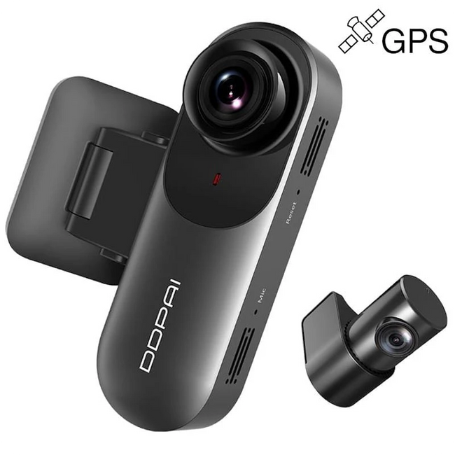 DDPAI Mola N3 Pro GPS Dual - Cámara para Coche Hover Image