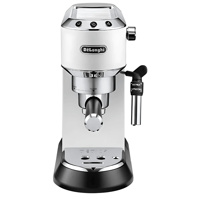 De'Longhi Dedica Style EC 685.W Blanco - Cafetera semi-automática