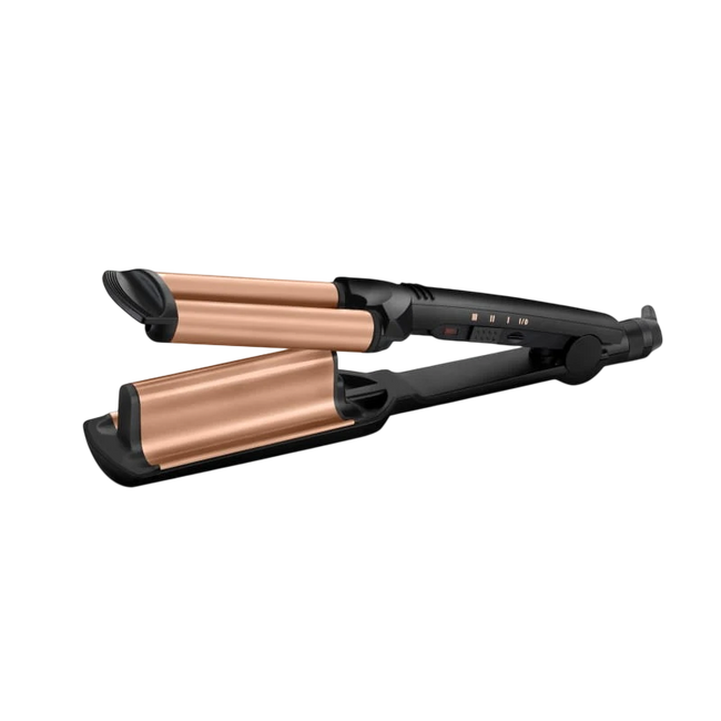 Rizador de pelo BaByliss Deep Waves Negro/Naranja Hover Image