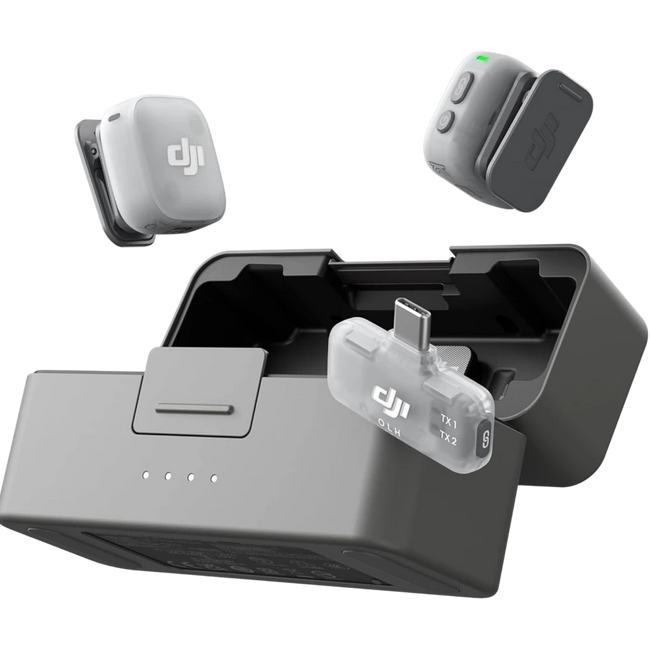 DJI Mic Mini 2 (2 TX + 1 Mobile RX + Estuche de carga) Hover Image