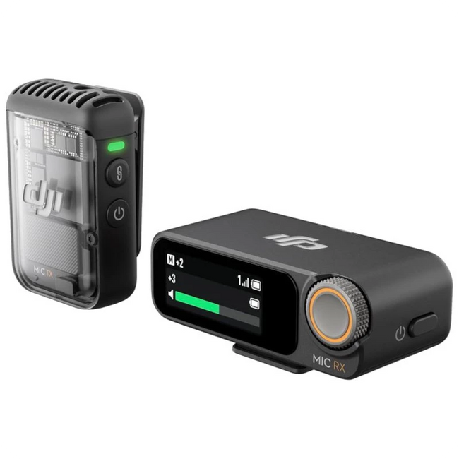 DJI Mic 2 (1 TX + 1 RX) - Micrófono Inalámbrico Hover Image