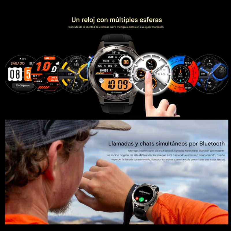 Smartwatch DM56 GPS 1.43" AMOLED - Reloj inteligente
