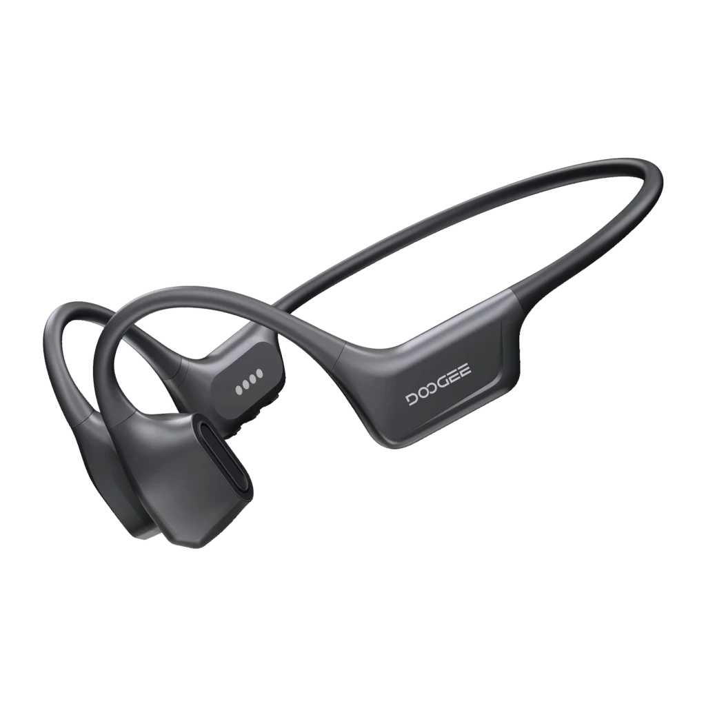 Doogee BoneAir Swim Bone Conduction Headphones IP68 Dark Gray