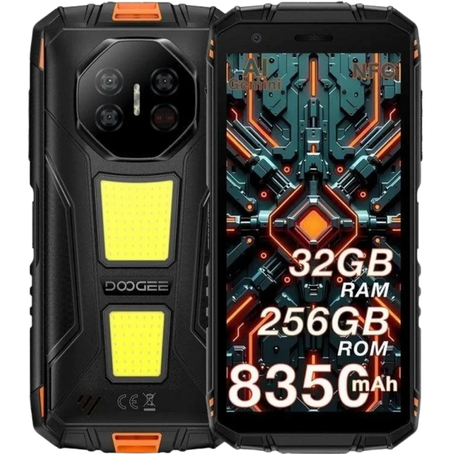 Doogee Fire 3 Max 8GB/256GB Naranja Hover Image