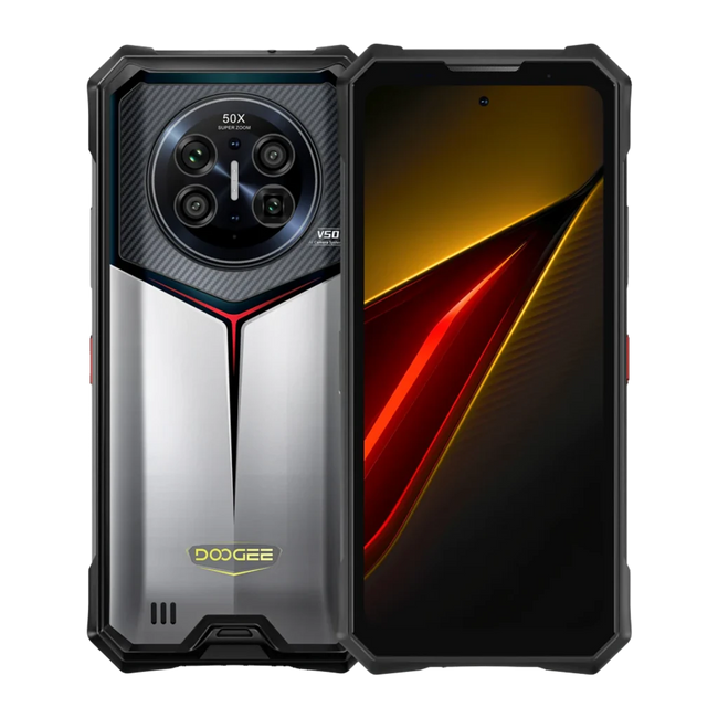 Doogee V50 12GB/256GB Plateado Rugged Hover Image