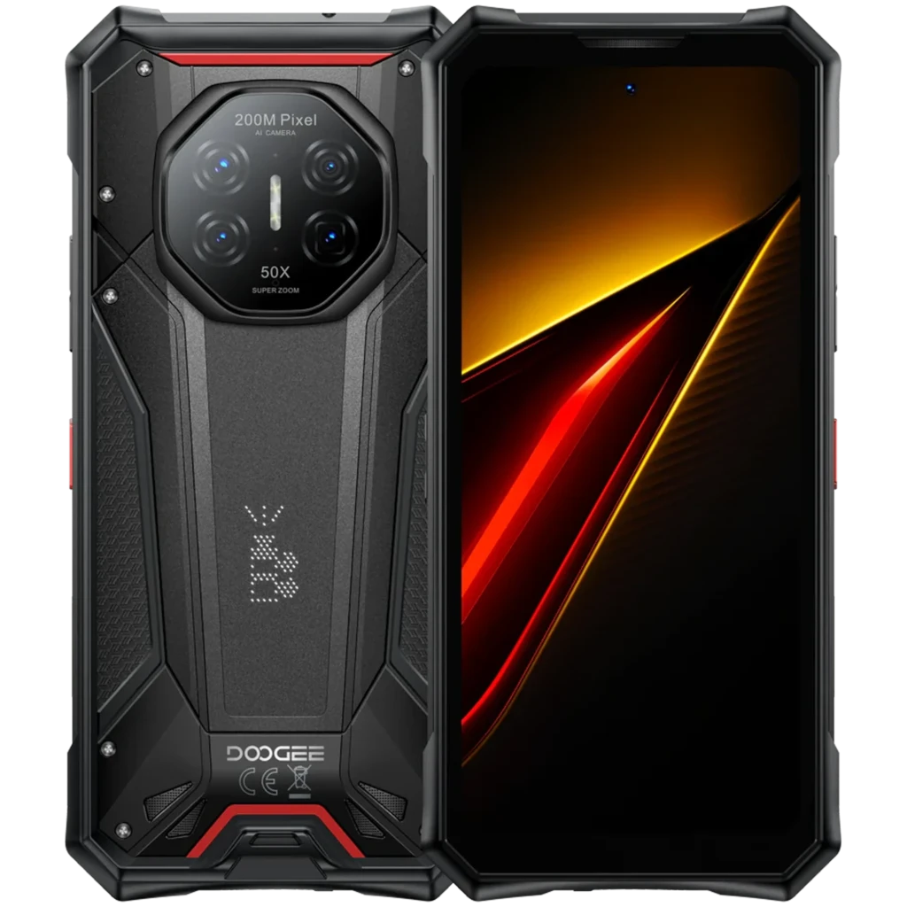 Doogee S300 Pro 16GB/512GB Negro Rugged IP68/IP69K 6,78 pulgadas IPS 120Hz 200MP 11000mAh 120W