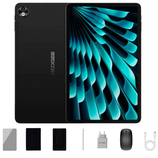Doogee T40 Pro VIP 12 8GB/512GB WiFi+4G Negro - Tablet con Accesorios Hover Image