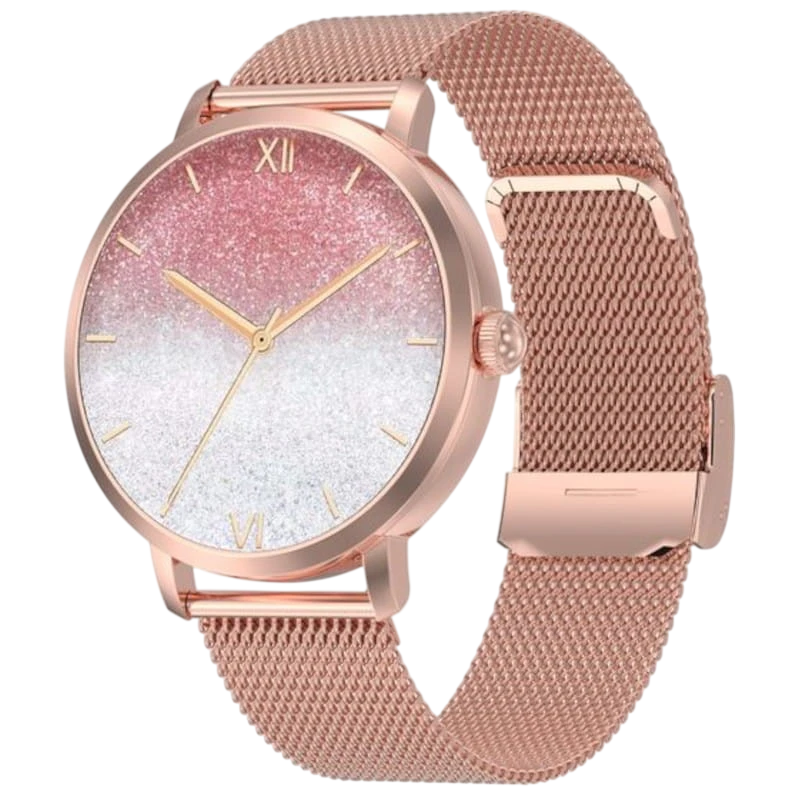 DT NO.1 DT S Dorado con Correa Metálica - Reloj inteligente - Desprecintado