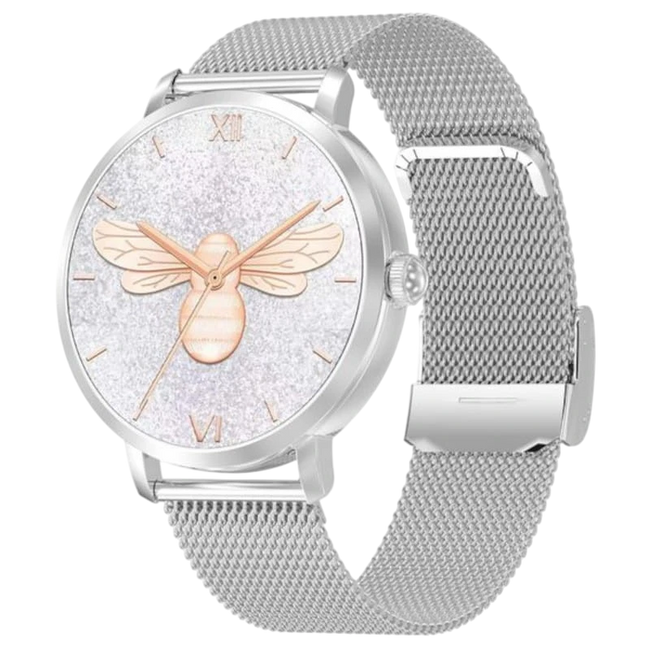 DT NO.1 DT S Plata con Correa Metálica - Reloj inteligente Hover Image