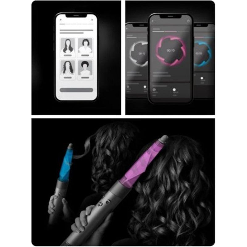 Dyson Airwrap HS08 Curly Negro/Naranja/Verde - Moldeador de Pelo