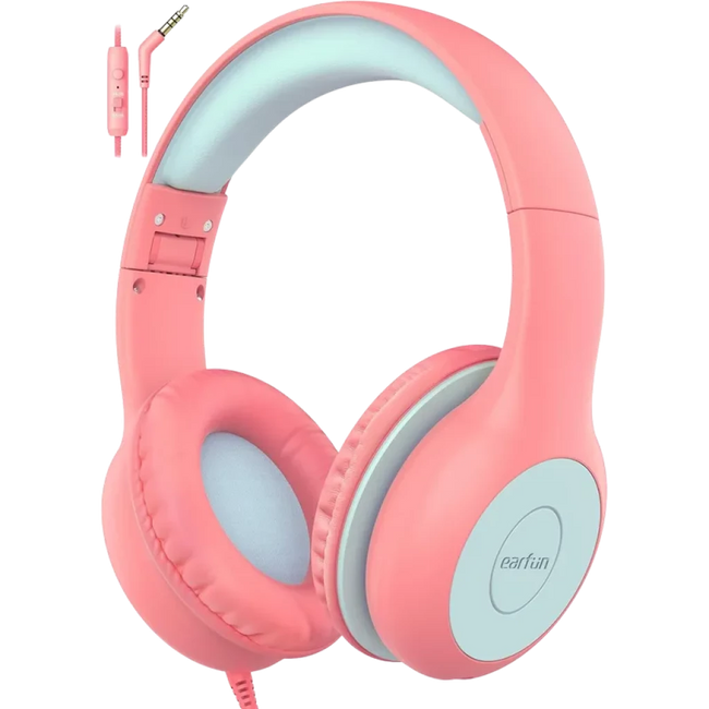 Earfun K1 Pink Blue - Auriculares para nios Hover Image