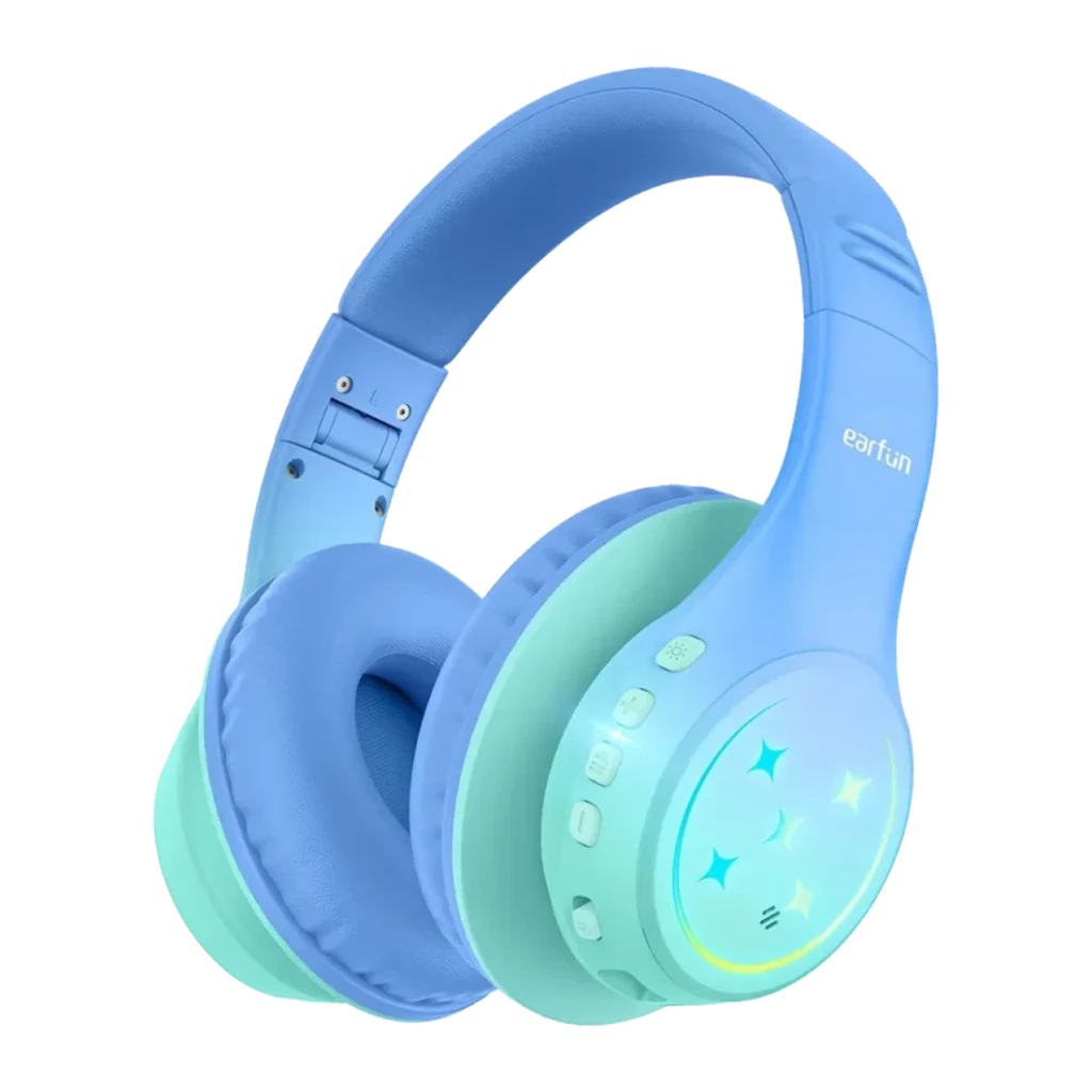 Auriculares infantiles EarFun K4 Azul Diadema Bluetooth 5.4 90h