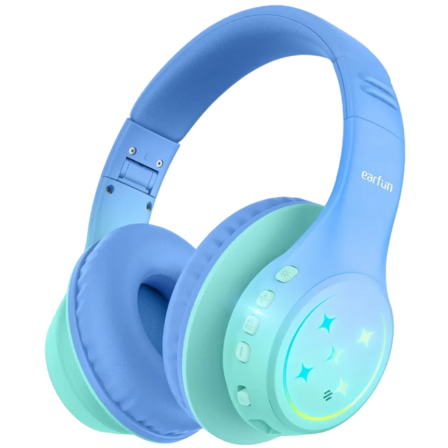 Earfun K4 con RGB Bluetooth Green - Auriculares para nios Hover Image
