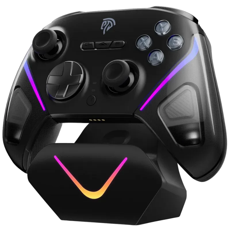 EasySMX D10 PC Multimode Gamepad with Charging Base Black