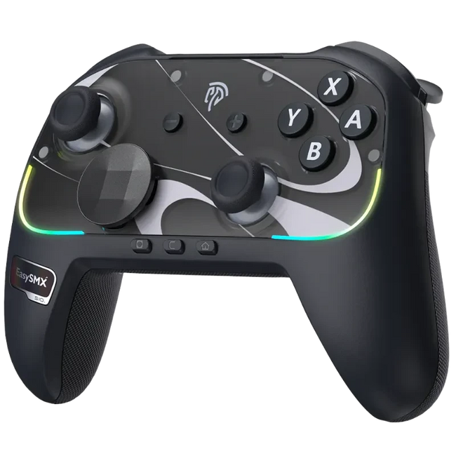 EasySMX S10 Switch Gamepad Negro - Mando Inalámbrico para Nintendo Switch 2 con Vibración HD Hover Image