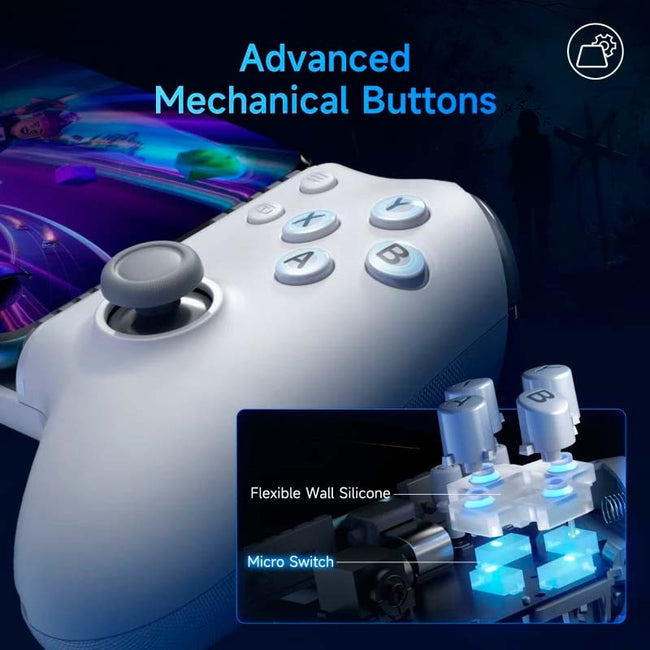 Mando EasySMX M15 Android/iOS (USB-C) - Gamepad para smartphones - Botones Mecánicos - Hall Joysticks - Vibración Ajustable - Plug and Play Main Image