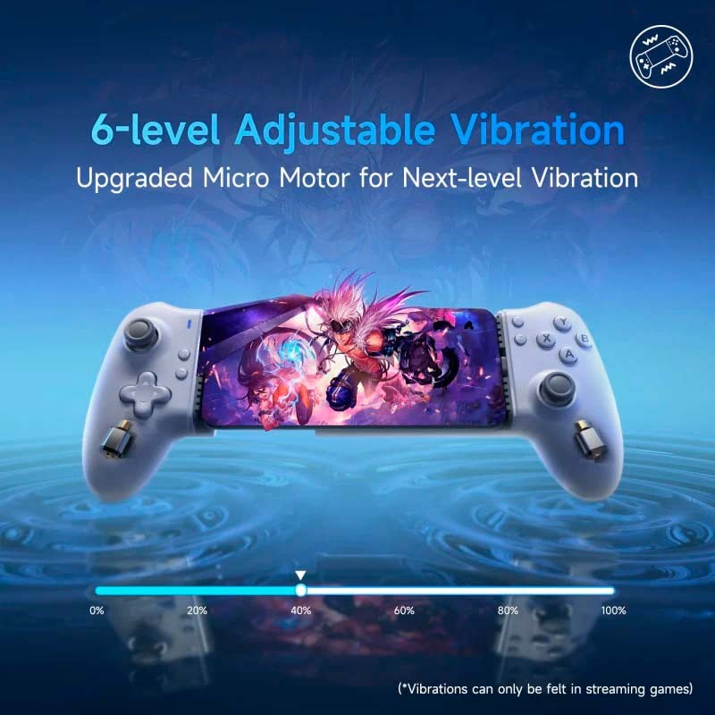 Mando EasySMX M15 Android/iOS (USB-C) - Gamepad para smartphones - Botones Mecánicos - Hall Joysticks - Vibración Ajustable - Plug and Play