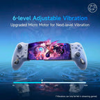 Mando EasySMX M15 Android/iOS (USB-C) - Gamepad para smartphones - Botones Mecánicos - Hall Joysticks - Vibración Ajustable - Plug and Play