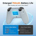 Gamepad EasySMX X05 Blanco - Mando para PC, Nintendo Switch y Smartphone (Android e iOS)