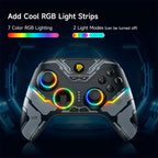 EasySMX X15 Mech - Mando Gamepad para PC, Nintendo Switch y Smartphone (Android e iOS)