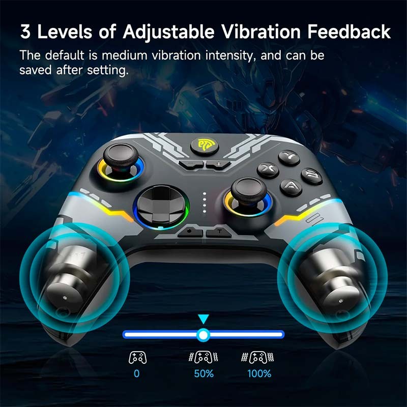 EasySMX X15 Mech - Mando Gamepad para PC, Nintendo Switch y Smartphone (Android e iOS)