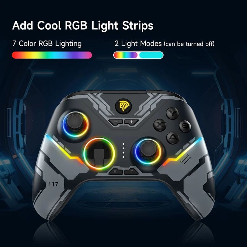 Mando EasySMX X15 Wukong - Gamepad para PC, Nintendo Switch y Smartphone (Android e iOS)