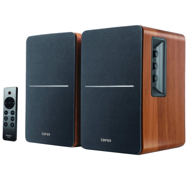Edifier R1280DBs 42W Bluetooth Negro, Madera activos