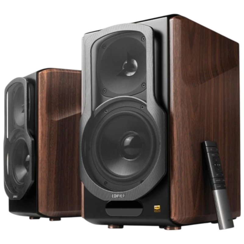 Edifier S2000MKIII 130W Bluetooth Negro, Madera