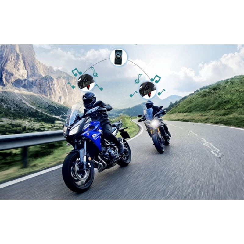EJEAS MS8-SE Intercomunicador 6 conductores conversación simultánea - Intercomunicador para Moto