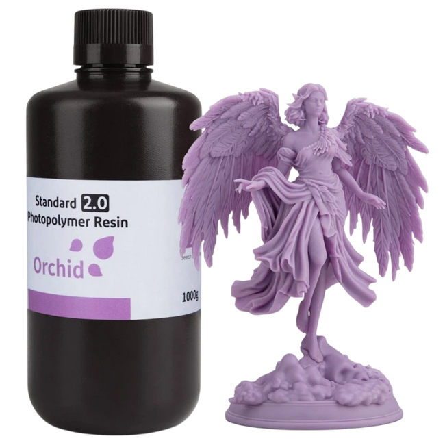 ELEGOO Resina Estándar v2.0 Color Orquídea Para Impresoras 3D de Resina LCD - 1KG Hover Image