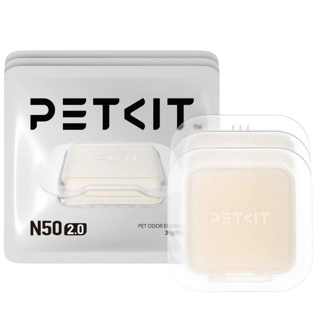 PETKIT Eliminador de olores N50 2.0 para PuraMax, PuraMax 2 y PUROBOT MAX PRO (Pack de 3) Hover Image