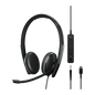 EPOS Adapt 165T II Jack 3,5 mm USB-C Diadema con micrófono Auriculares