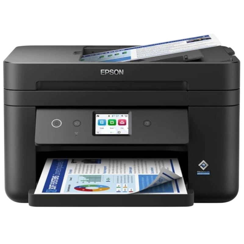 Impresora de Tinta Epson WorkForce WF-2960DWF Multifunción Tinta Color WiFi Negro - Desprecintado